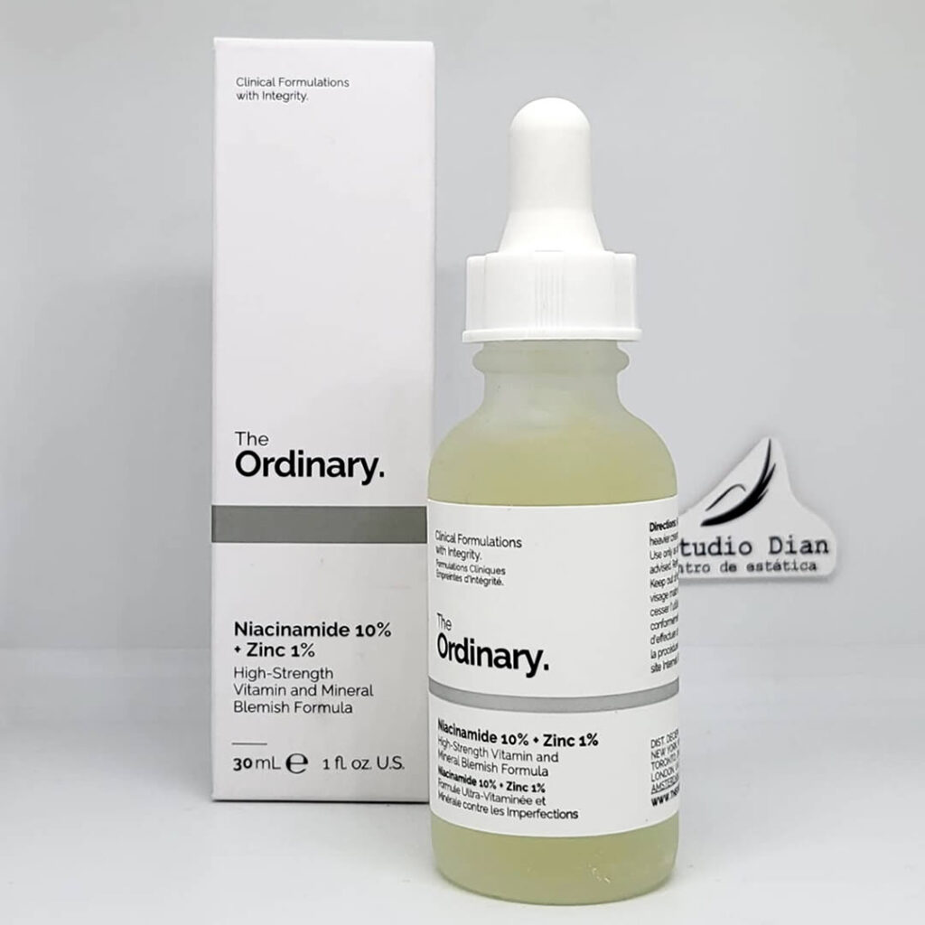 The Ordinary Niacinamide 10% + Zinc 1% – Estudio Dian